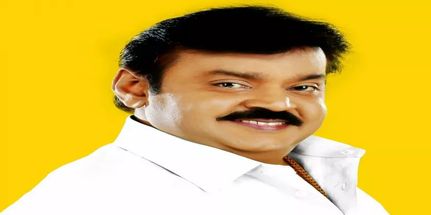 captain vijayakanth dmdk stills